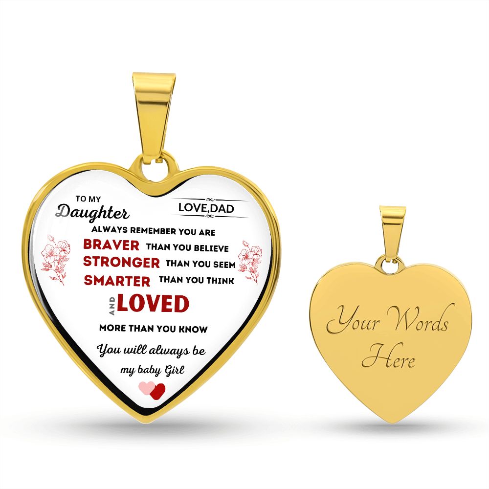 HEART FROM DAD TO DAUGHTER