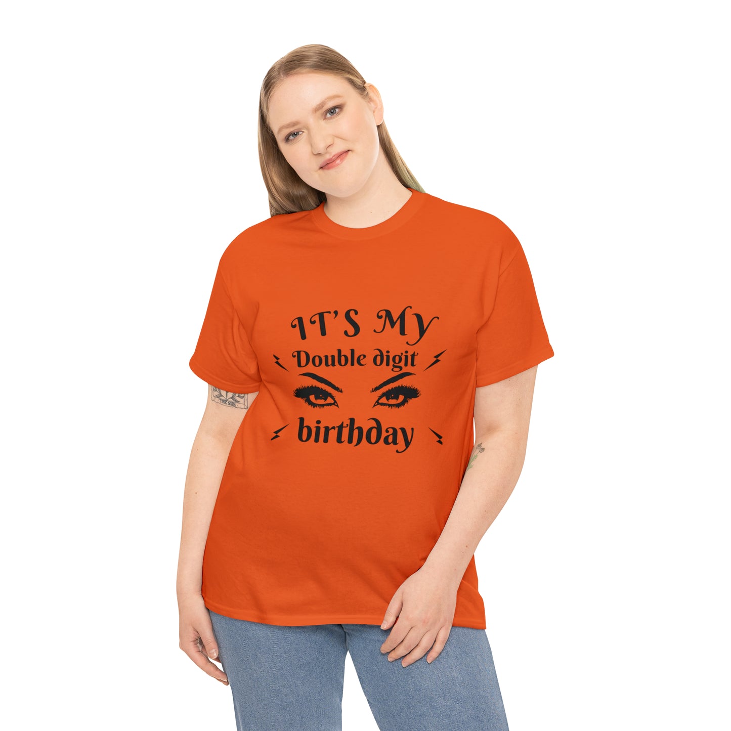 Unisex Heavy Cotton Tee  for birthday