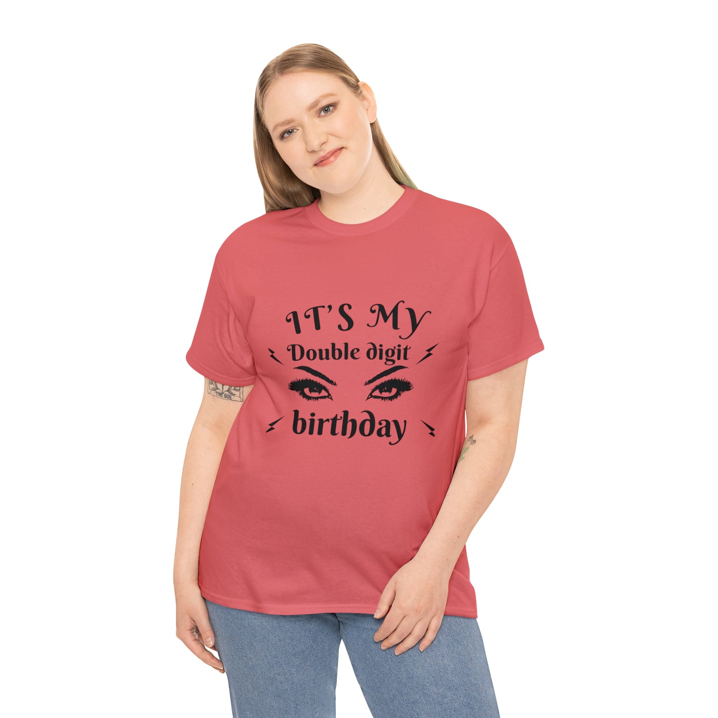 Unisex Heavy Cotton Tee  for birthday