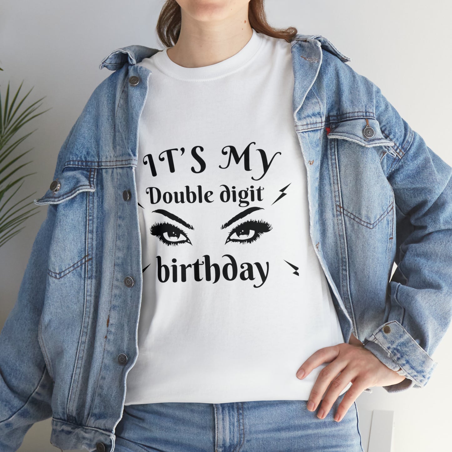 Unisex Heavy Cotton Tee  for birthday