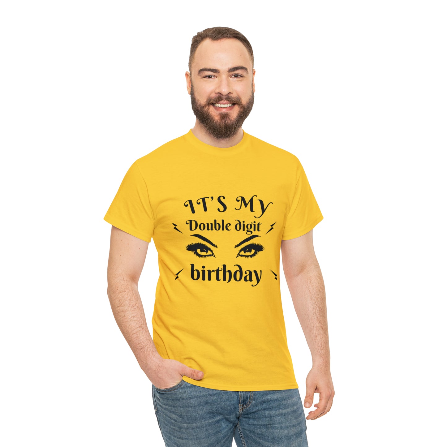 Unisex Heavy Cotton Tee  for birthday