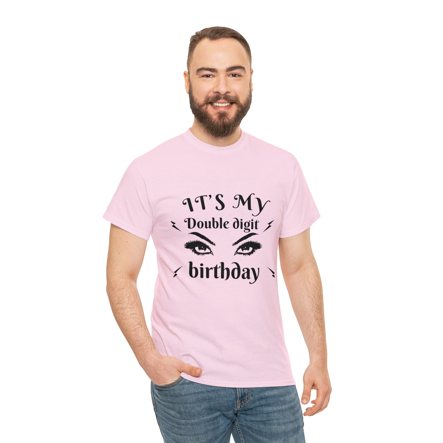 Unisex Heavy Cotton Tee  for birthday