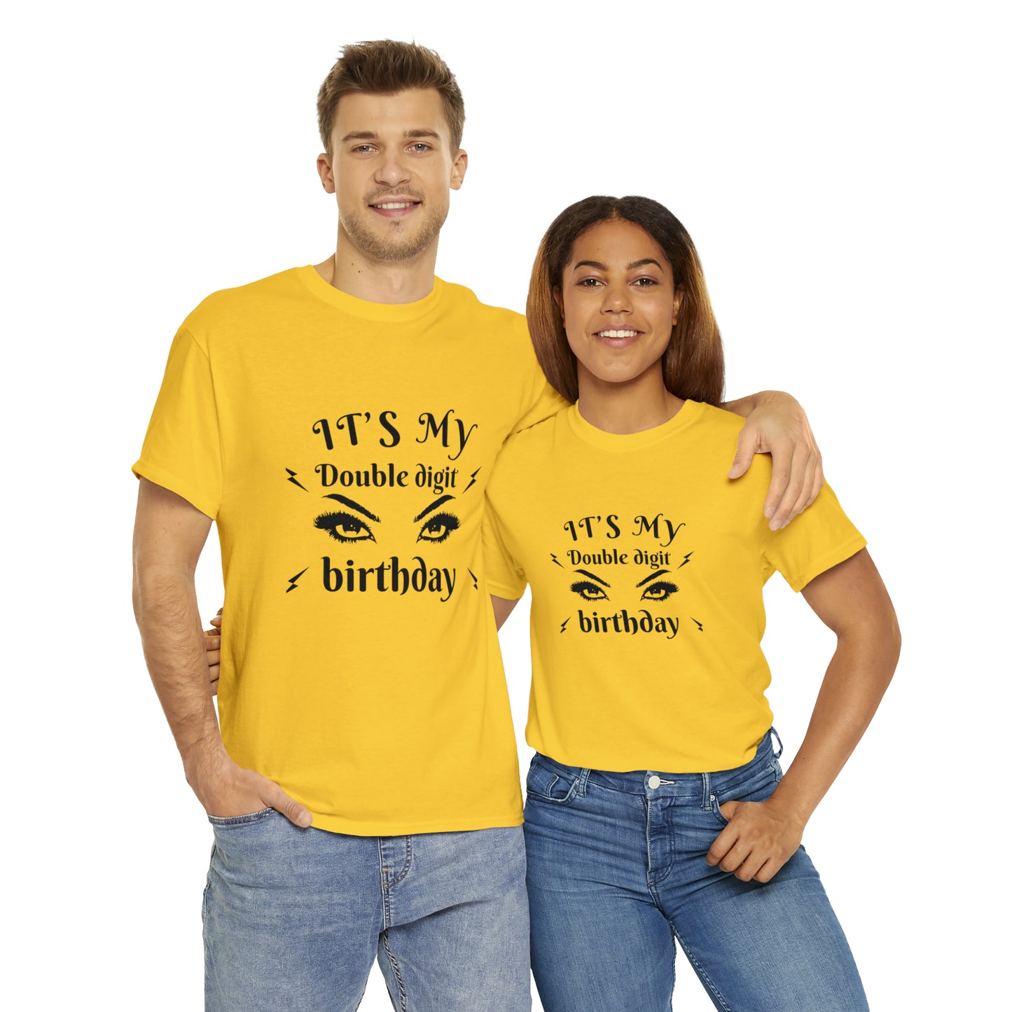 Unisex Heavy Cotton Tee  for birthday