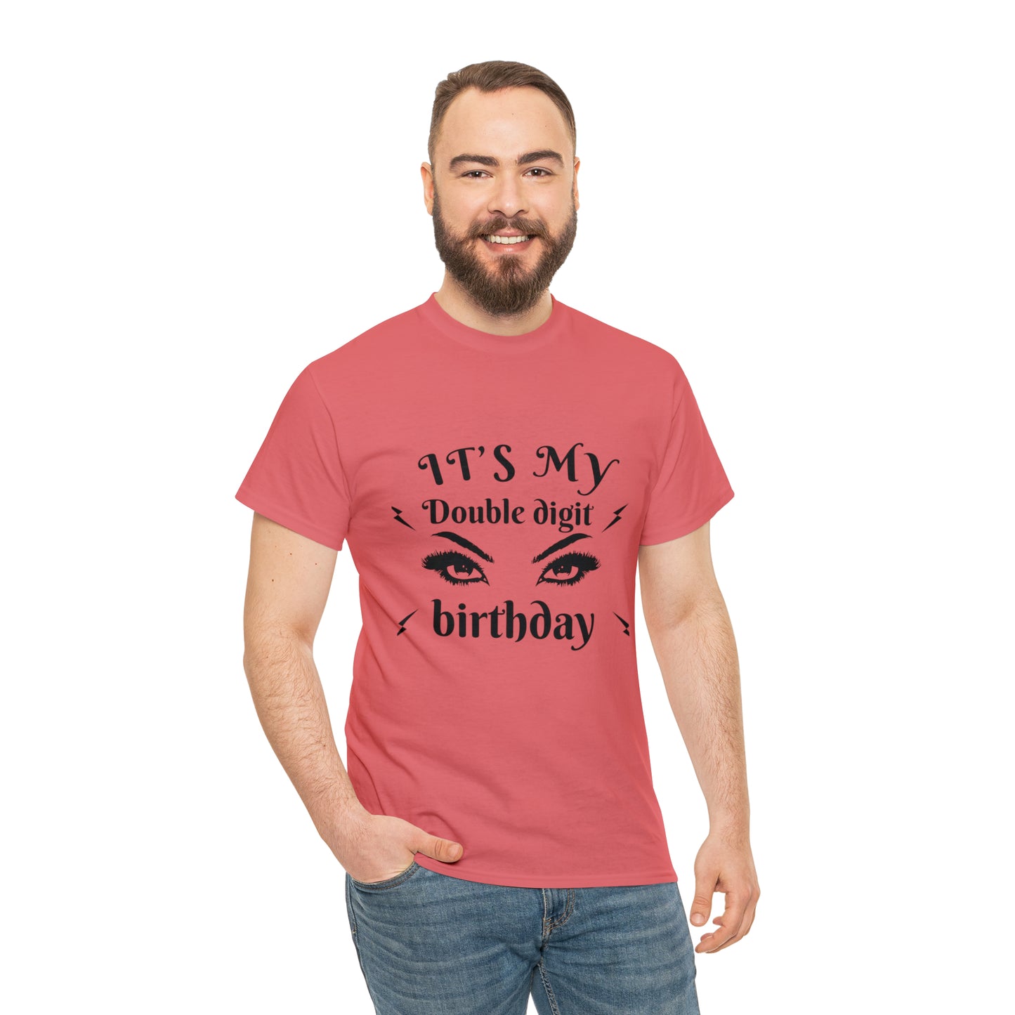 Unisex Heavy Cotton Tee  for birthday