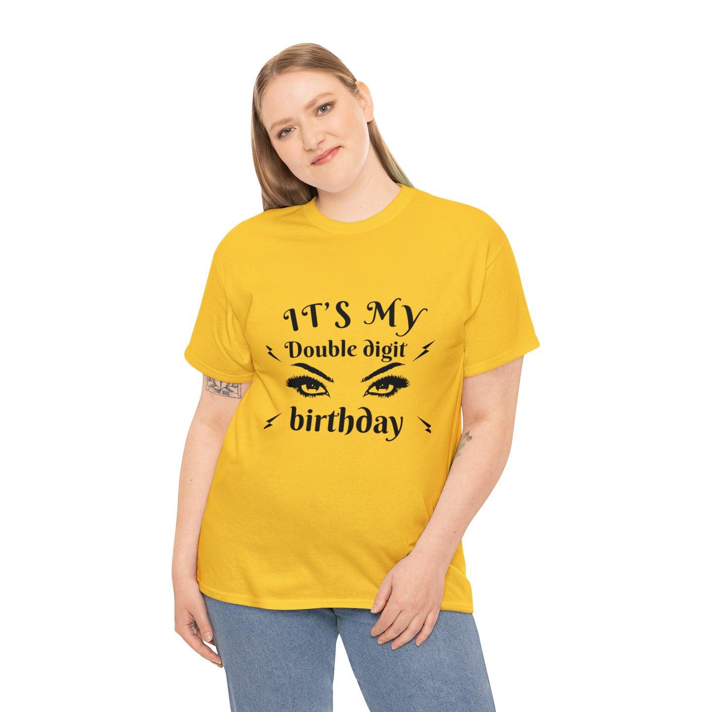 Unisex Heavy Cotton Tee  for birthday