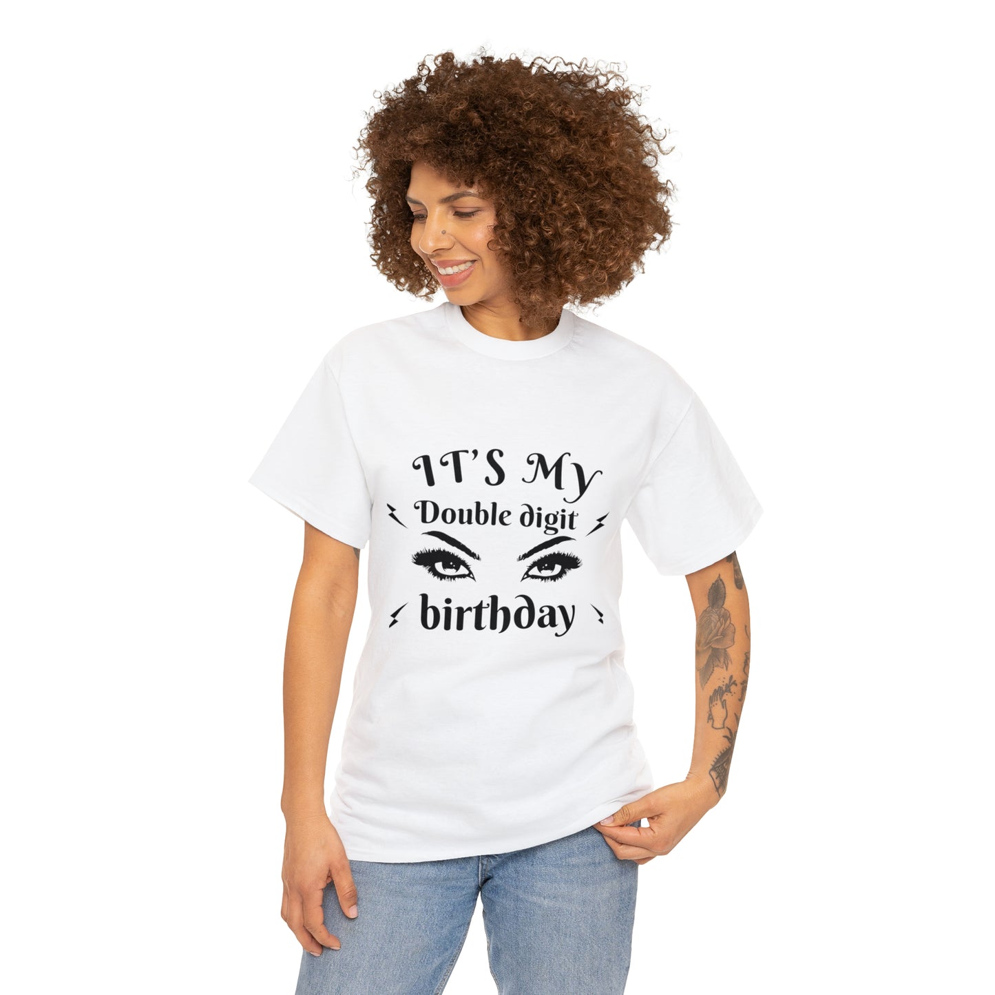 Unisex Heavy Cotton Tee  for birthday