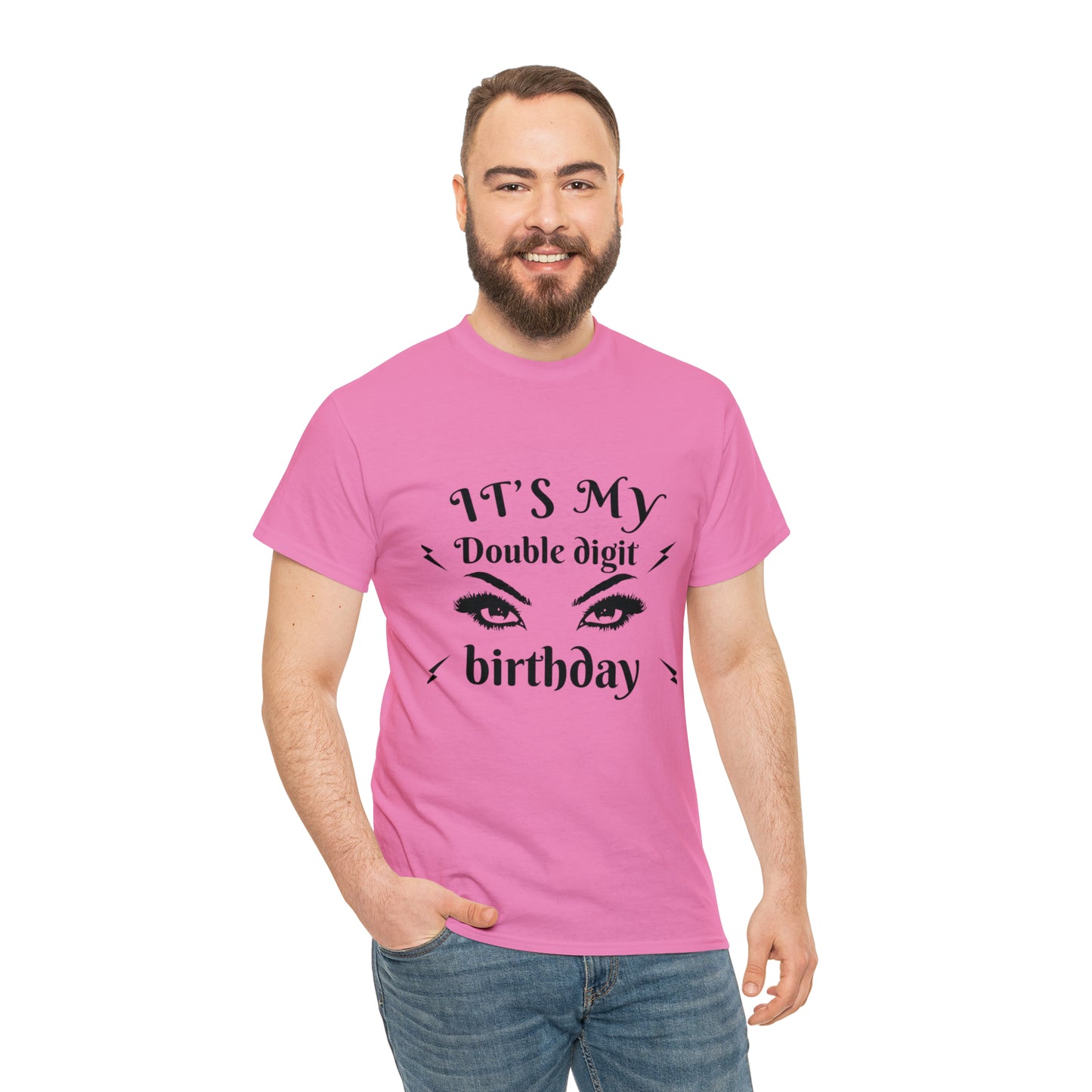 Unisex Heavy Cotton Tee  for birthday