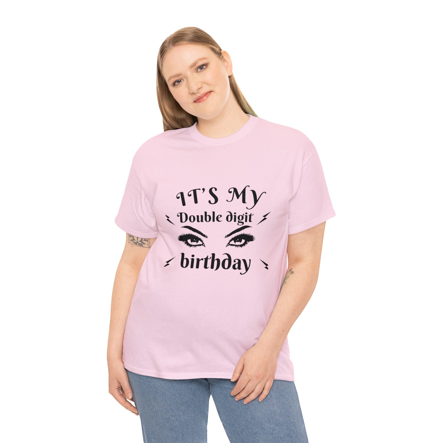 Unisex Heavy Cotton Tee  for birthday