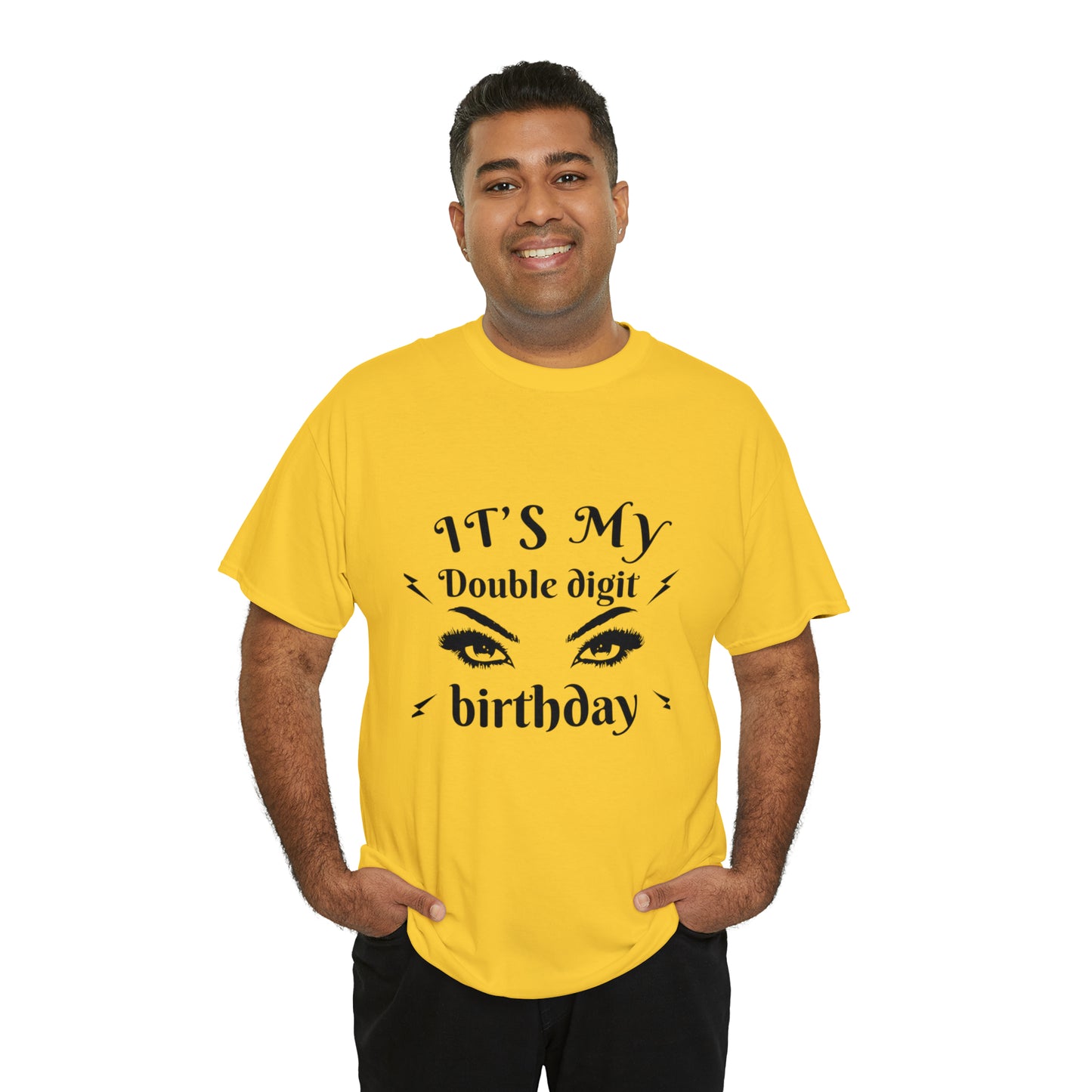 Unisex Heavy Cotton Tee  for birthday