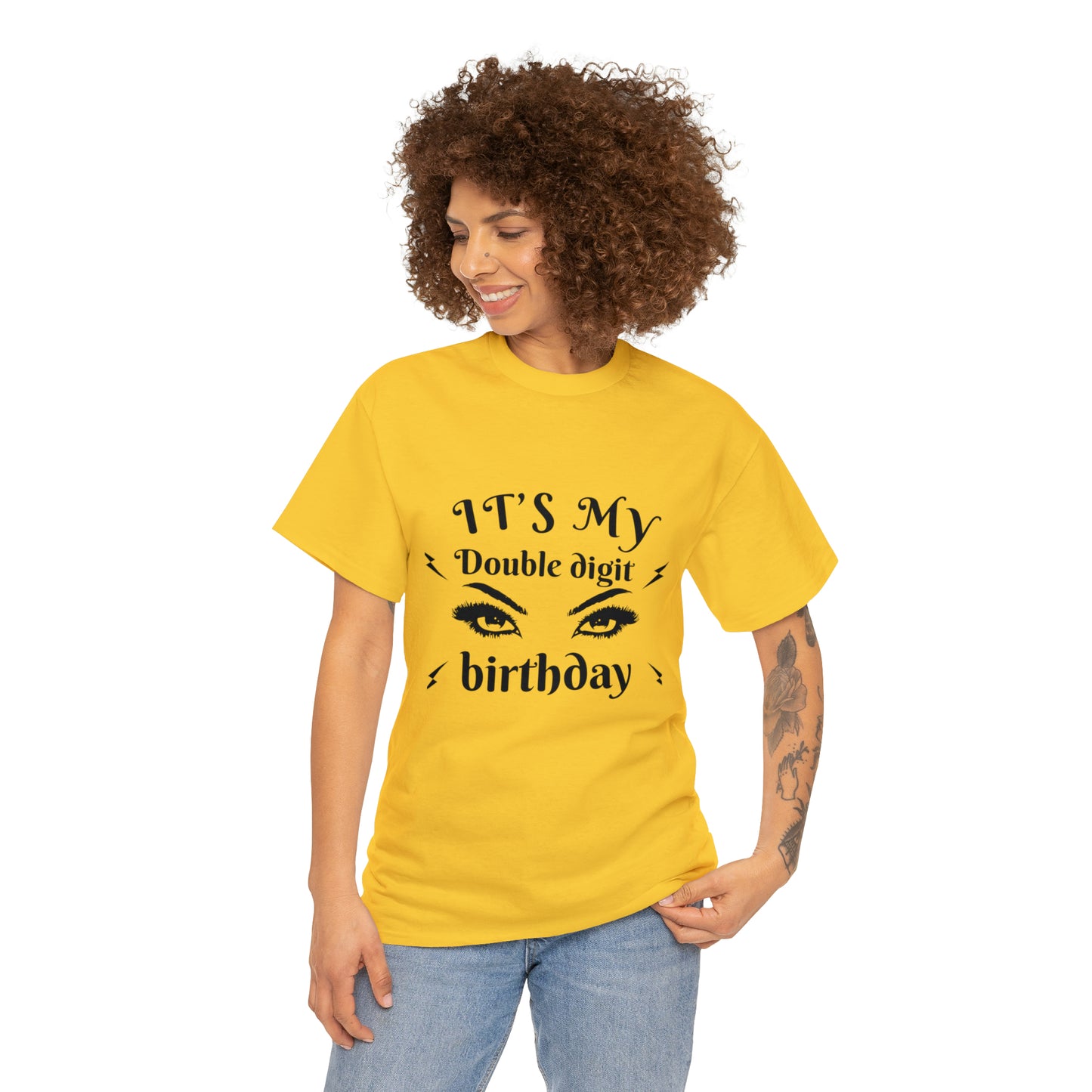 Unisex Heavy Cotton Tee  for birthday