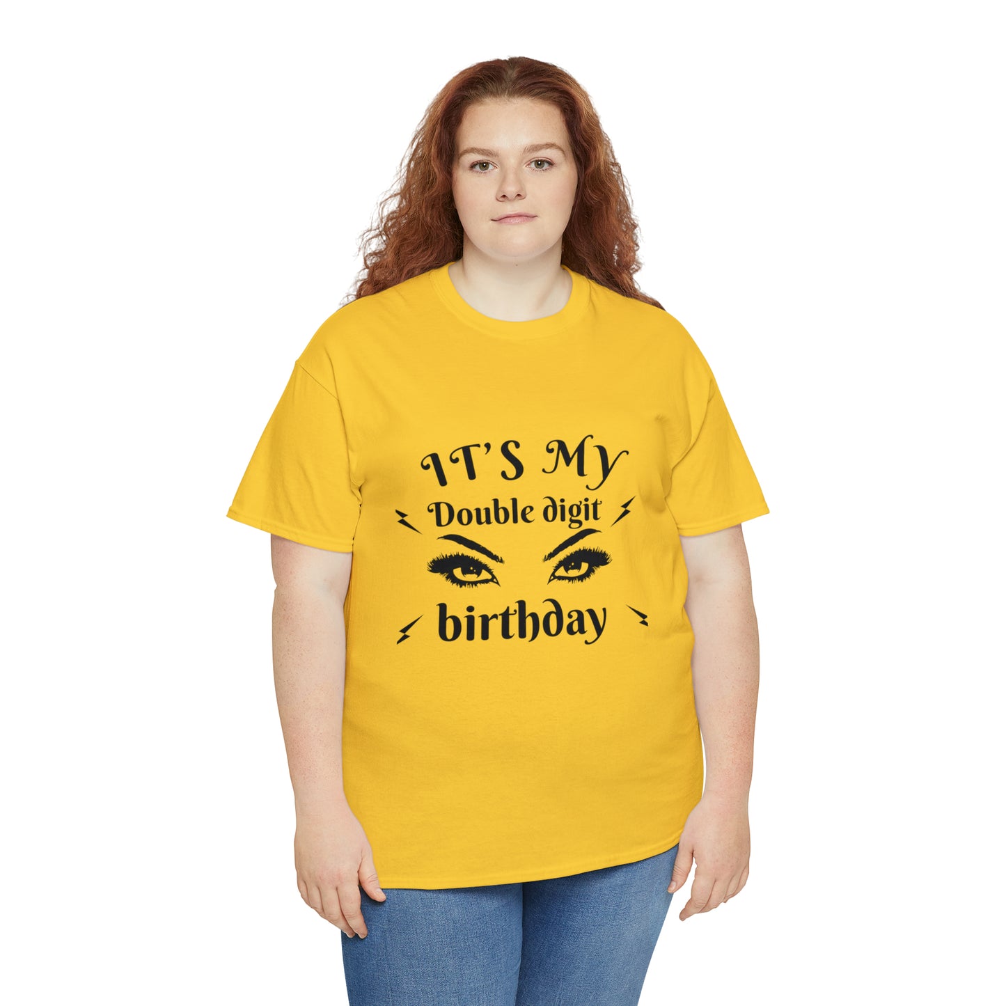 Unisex Heavy Cotton Tee  for birthday