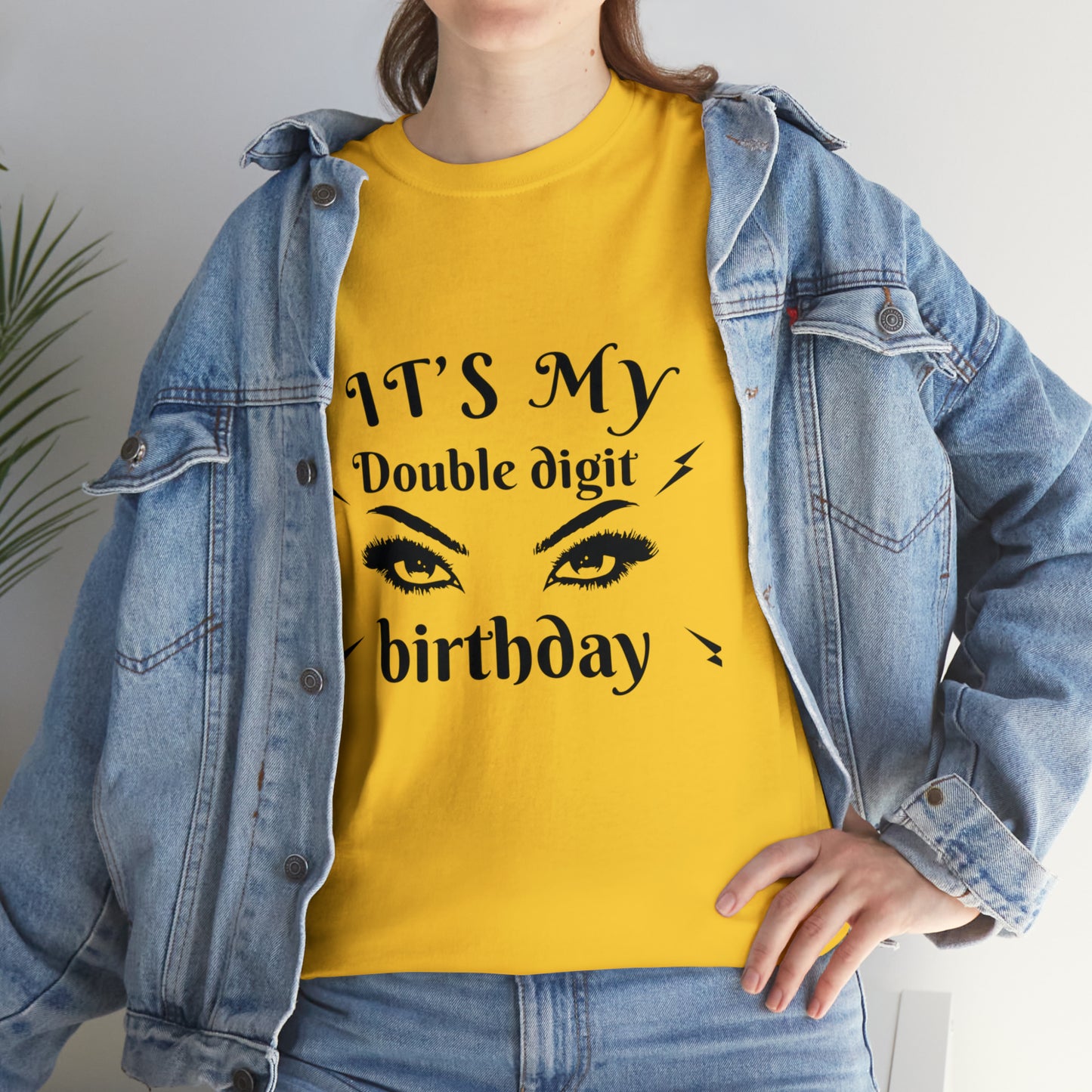 Unisex Heavy Cotton Tee  for birthday