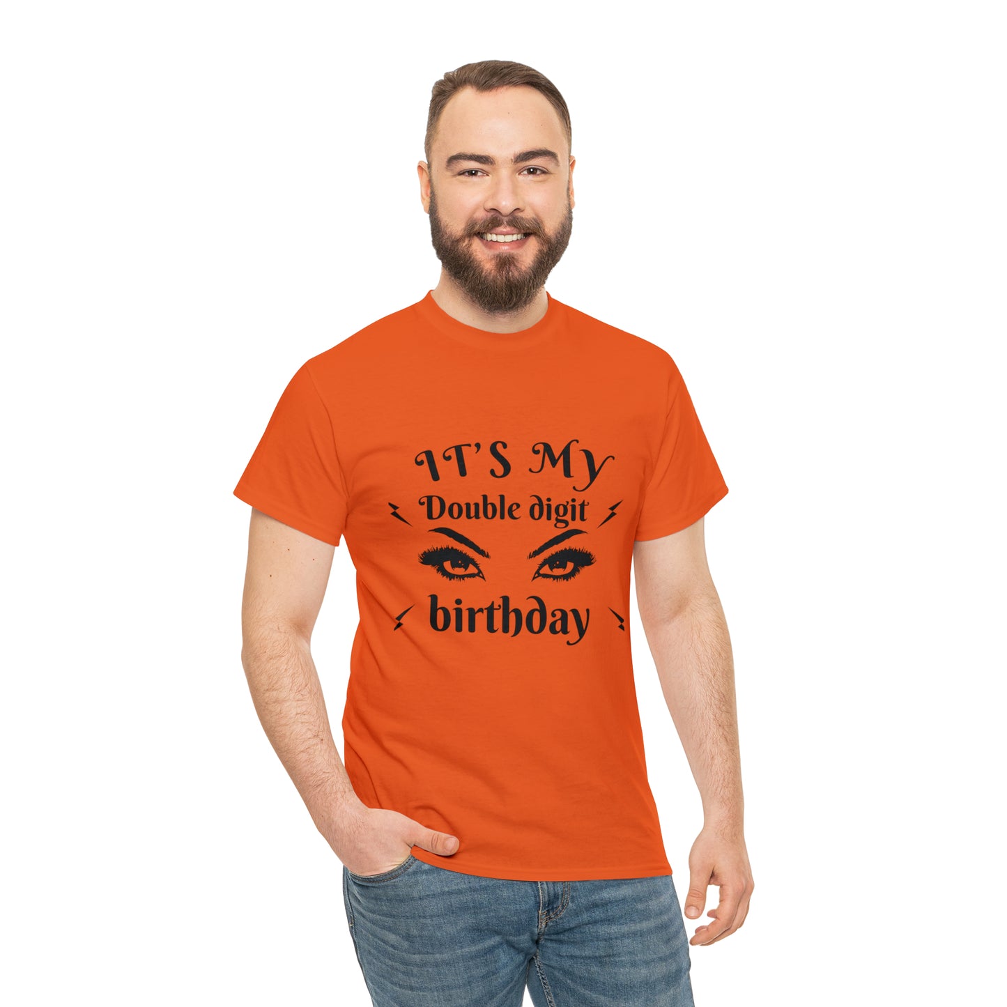 Unisex Heavy Cotton Tee  for birthday