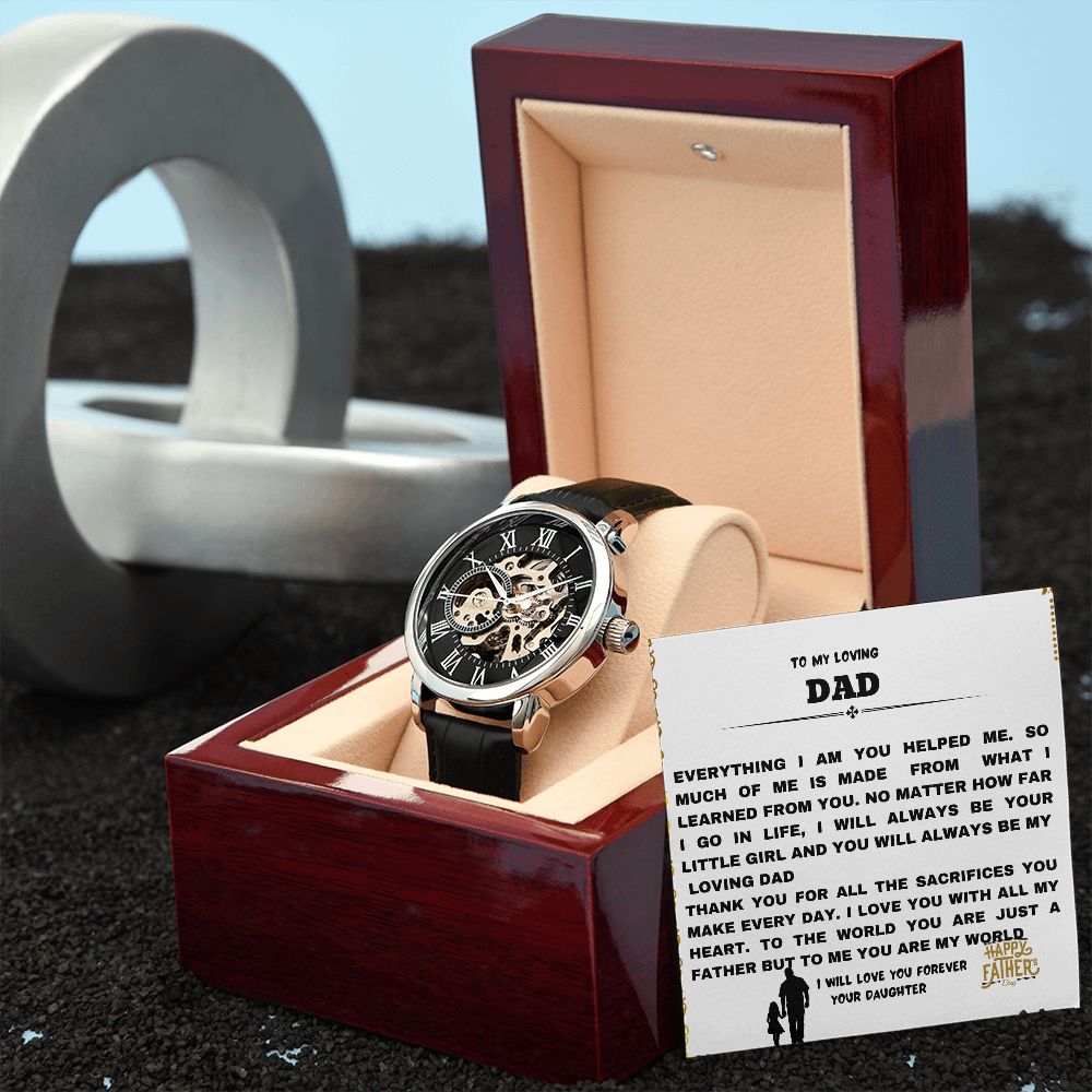 MEN OPENWATCH TO DAD FROM DAUGHTER