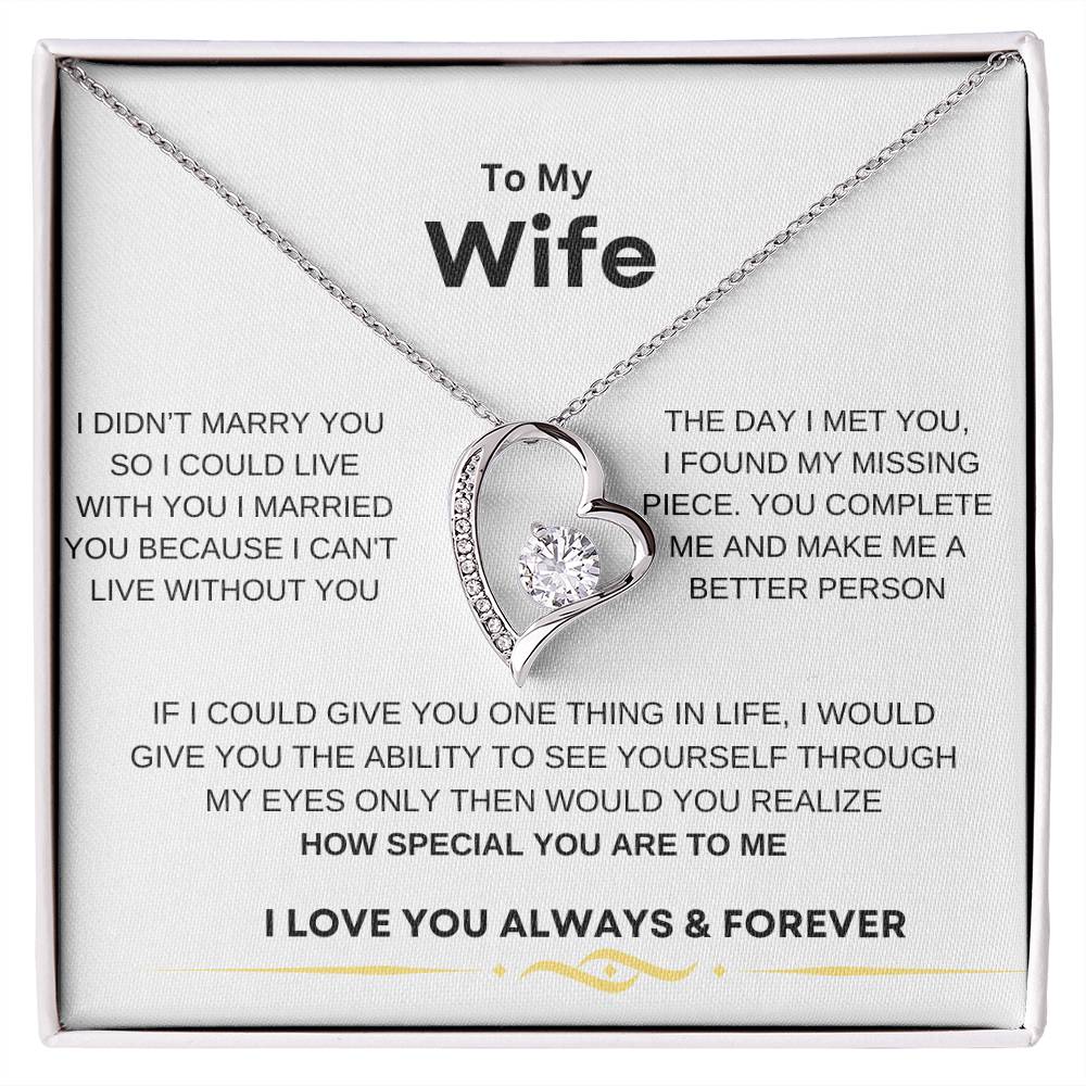 FOREVER LOVE TO MY WIFE