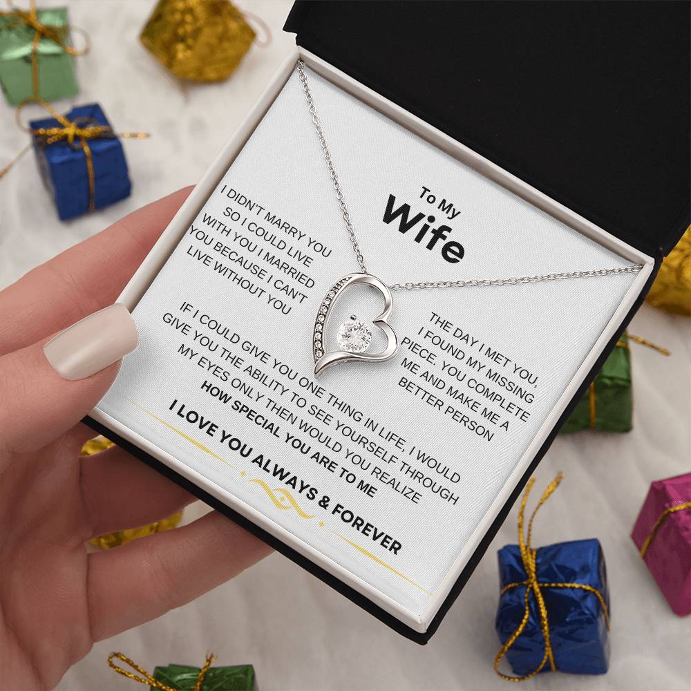 FOREVER LOVE TO MY WIFE