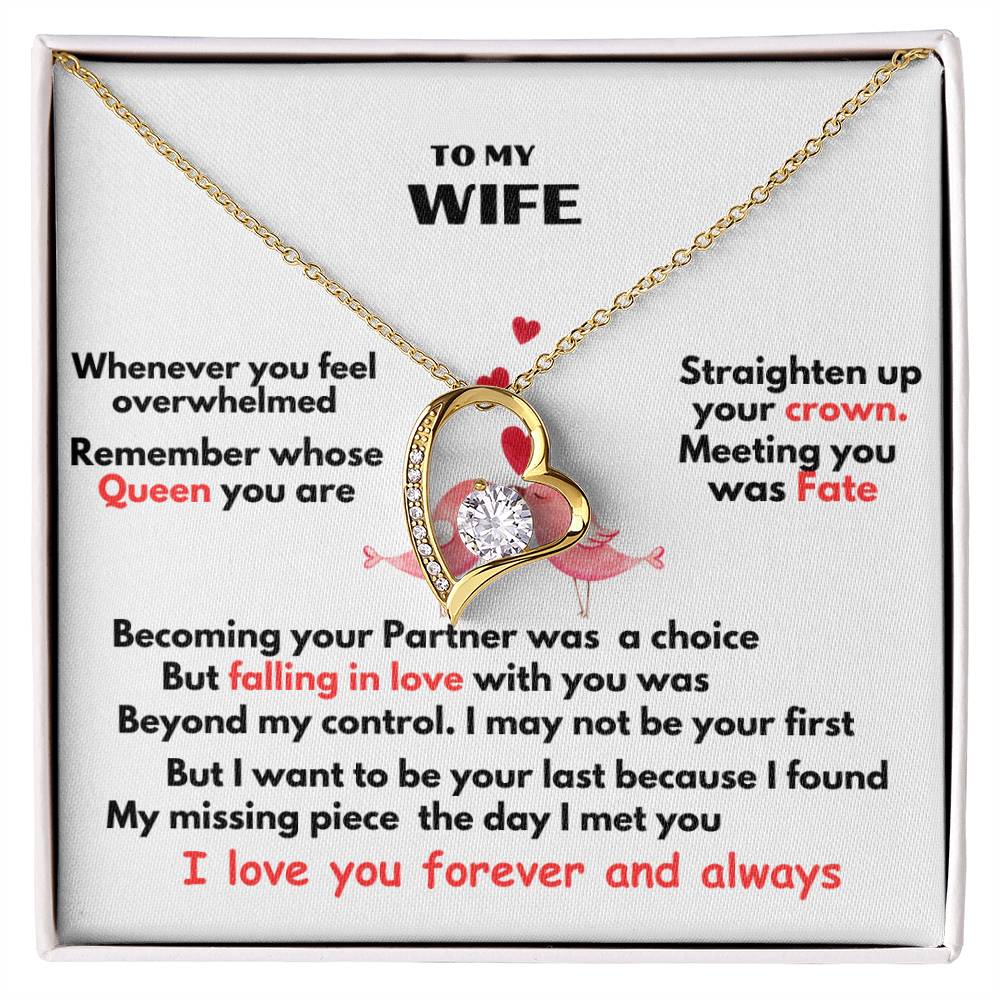 Forever love to my wife