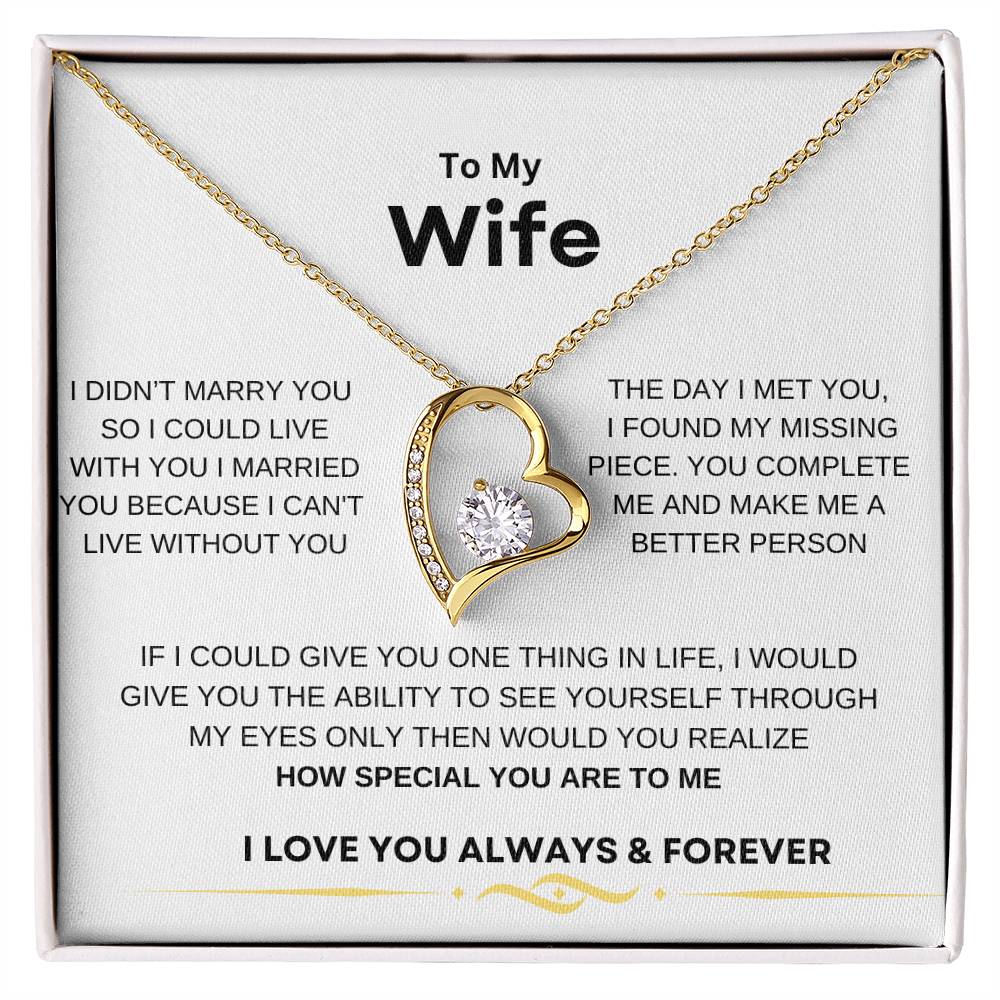 FOREVER LOVE TO MY WIFE
