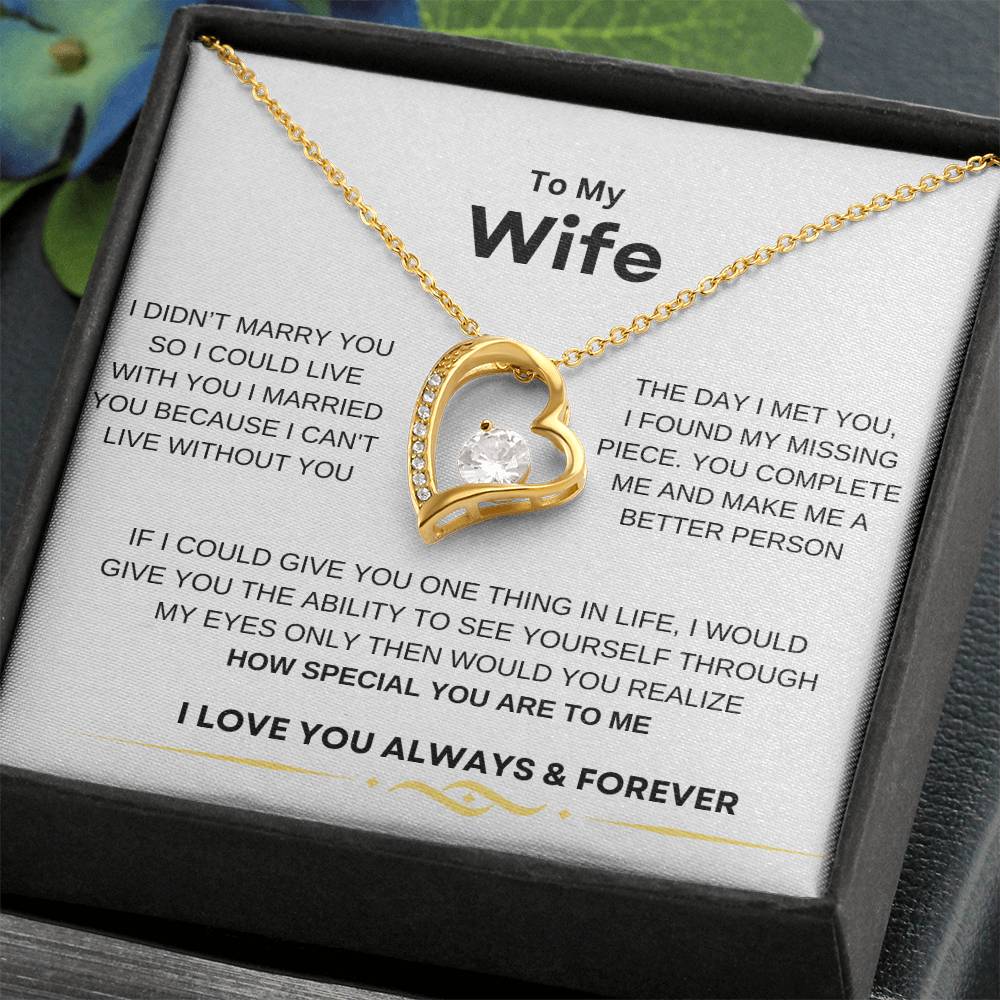 FOREVER LOVE TO MY WIFE