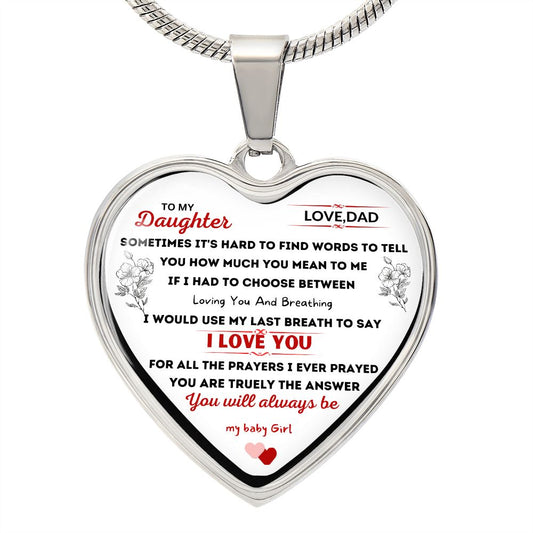HEART FROM DAD TO DAUGHTER