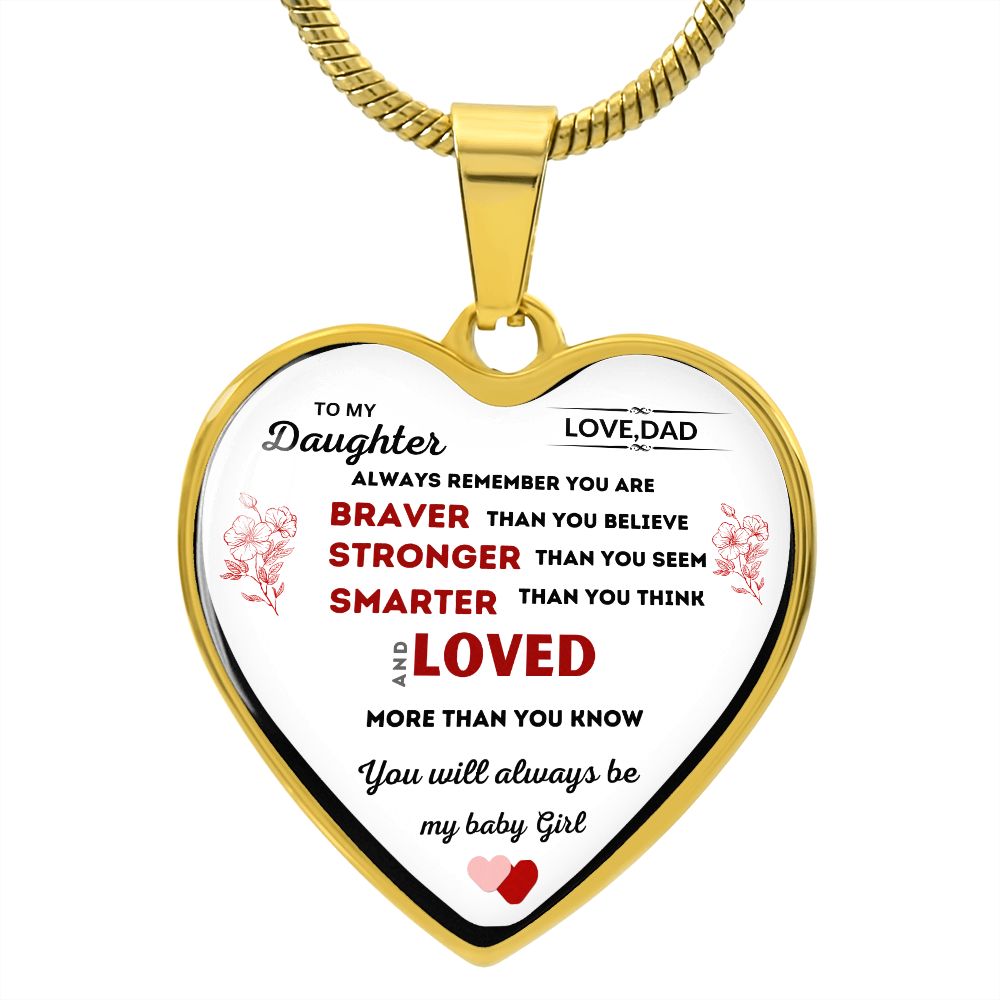 HEART FROM DAD TO DAUGHTER