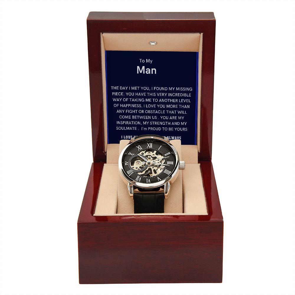 Men's Openwork  TO MY MAN