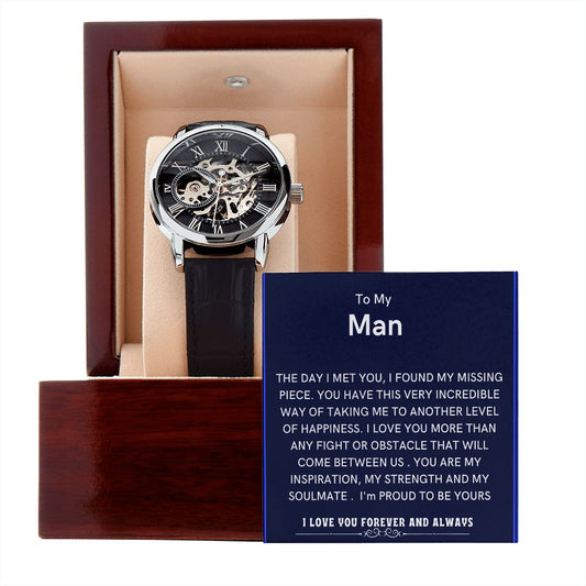 Men's Openwork  TO MY MAN