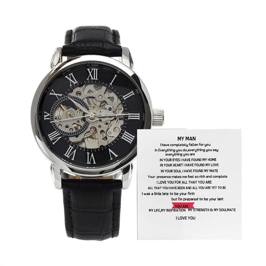 MEN OPEN WATCH TO MY MAN