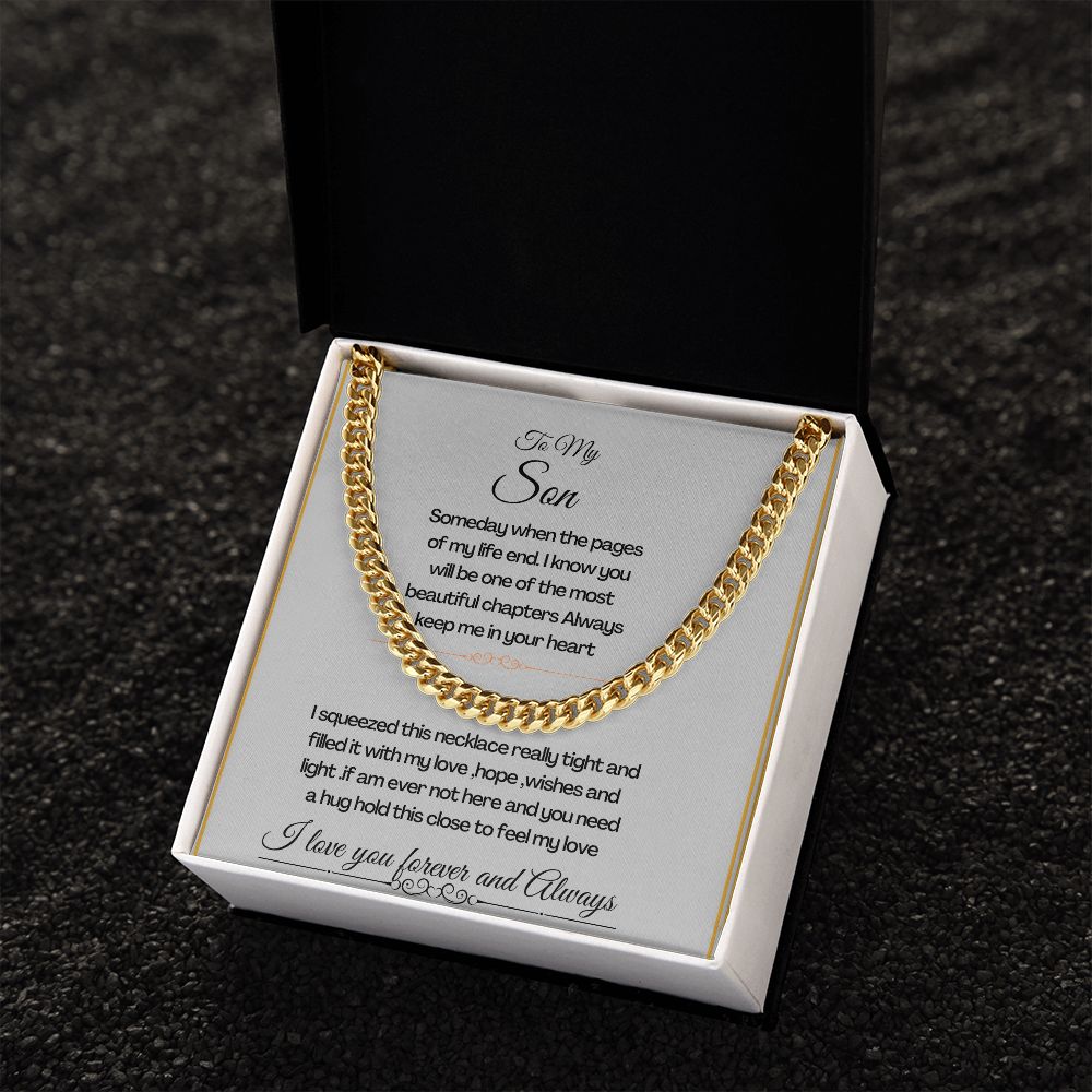 CUBAN LINK TO MY SON
