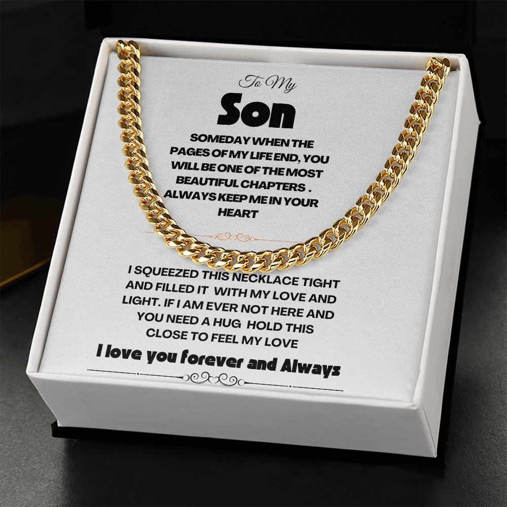 CUBAN LINK TO MY SON