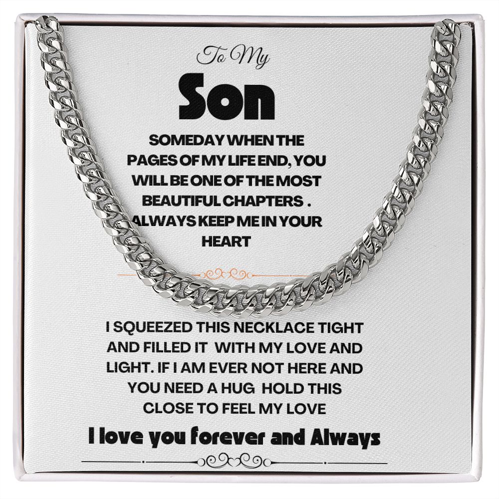 CUBAN LINK TO MY SON