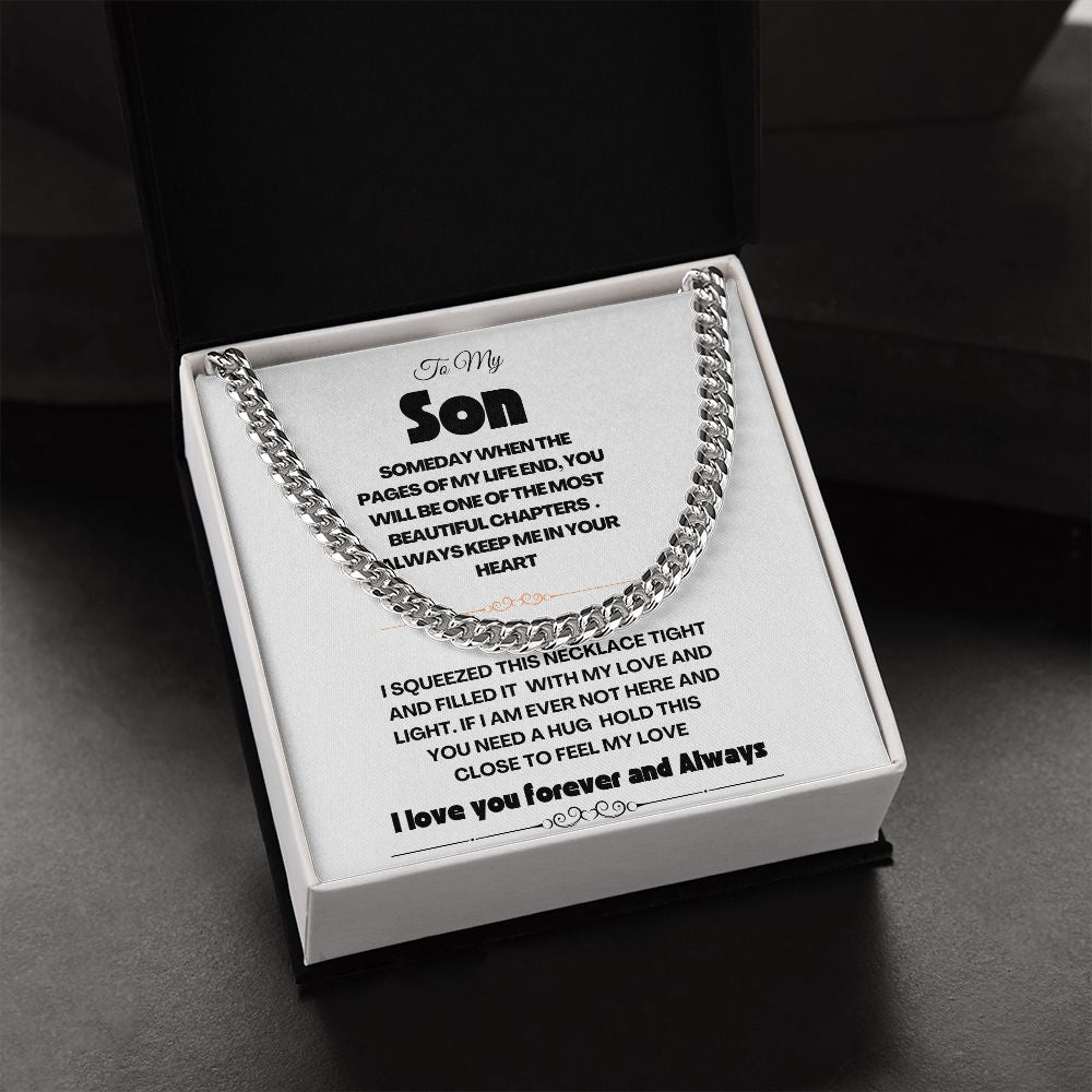 CUBAN LINK TO MY SON