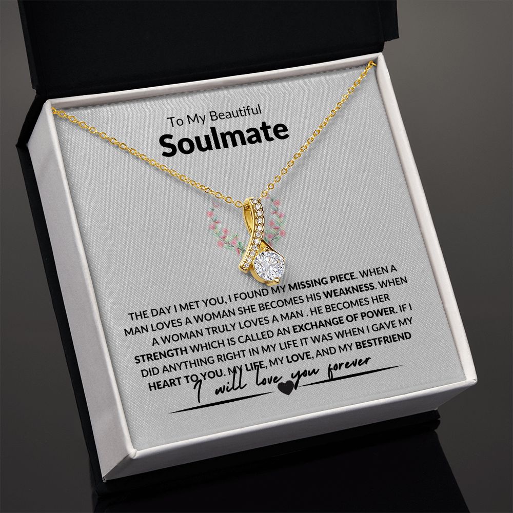 ALLURING BEAUTY NECKLACE TO MY SOULMATE