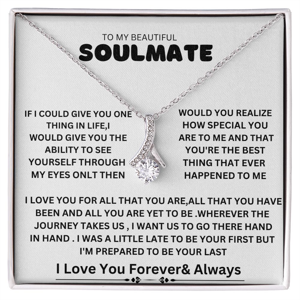 ALLURING BEAUTY TO MY SOULMATE