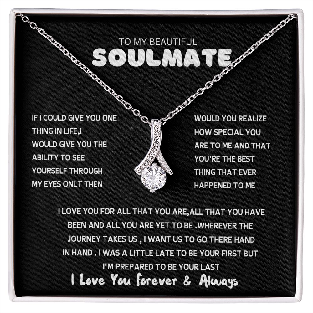 Alluring beauty to my soulmate