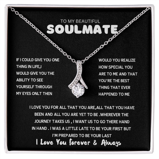 Alluring beauty to my soulmate