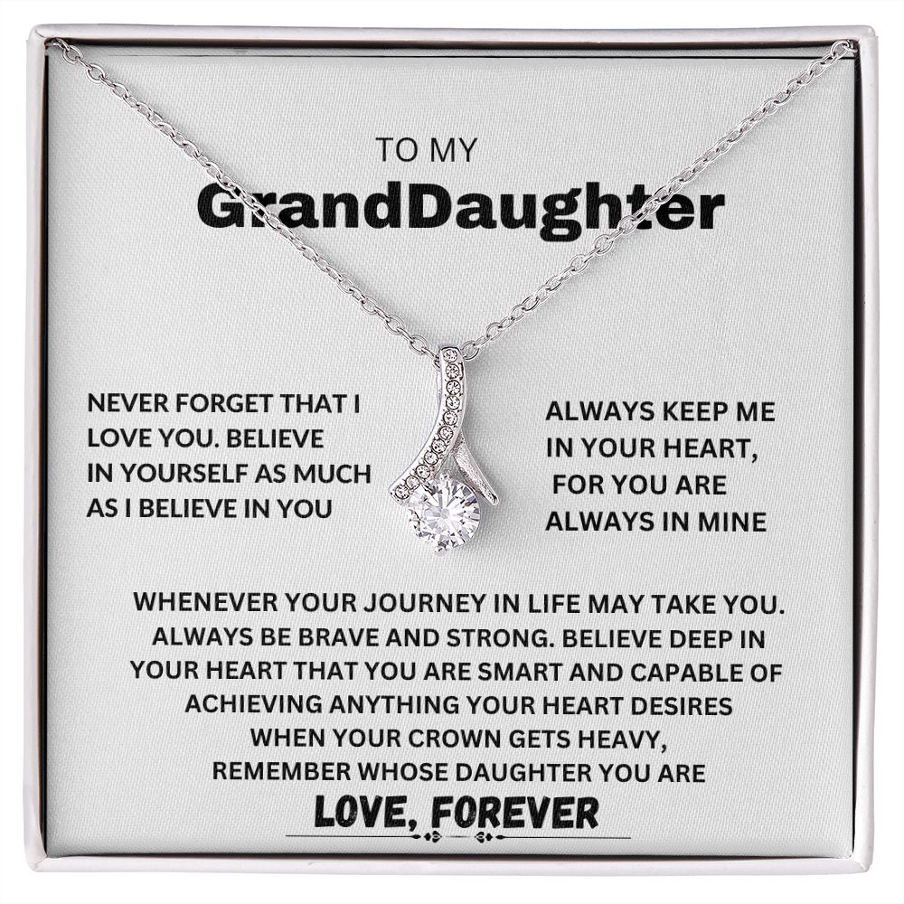 Alluring beauty to my granddaughter