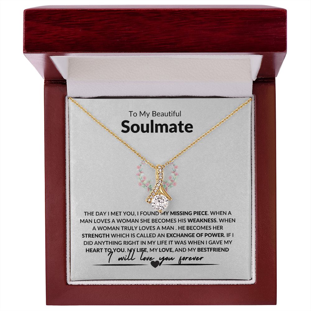 ALLURING BEAUTY NECKLACE TO MY SOULMATE