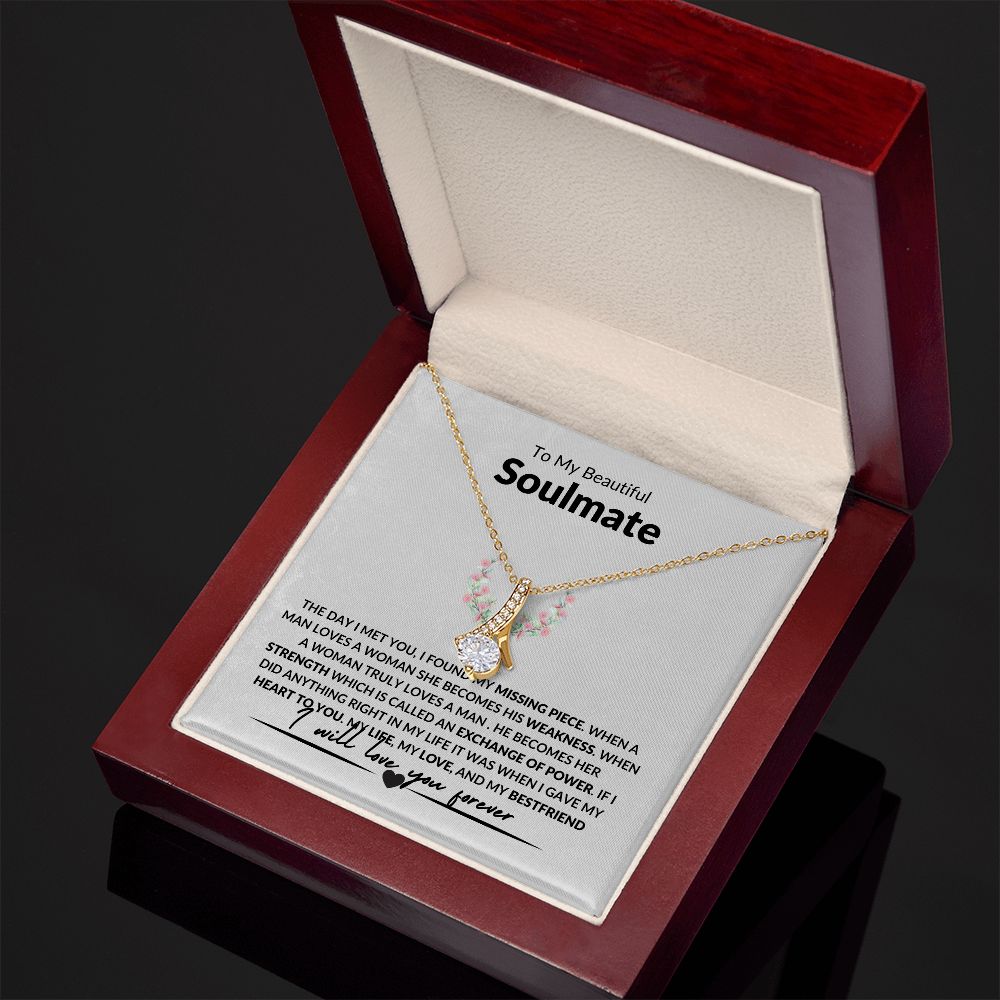 ALLURING BEAUTY NECKLACE TO MY SOULMATE