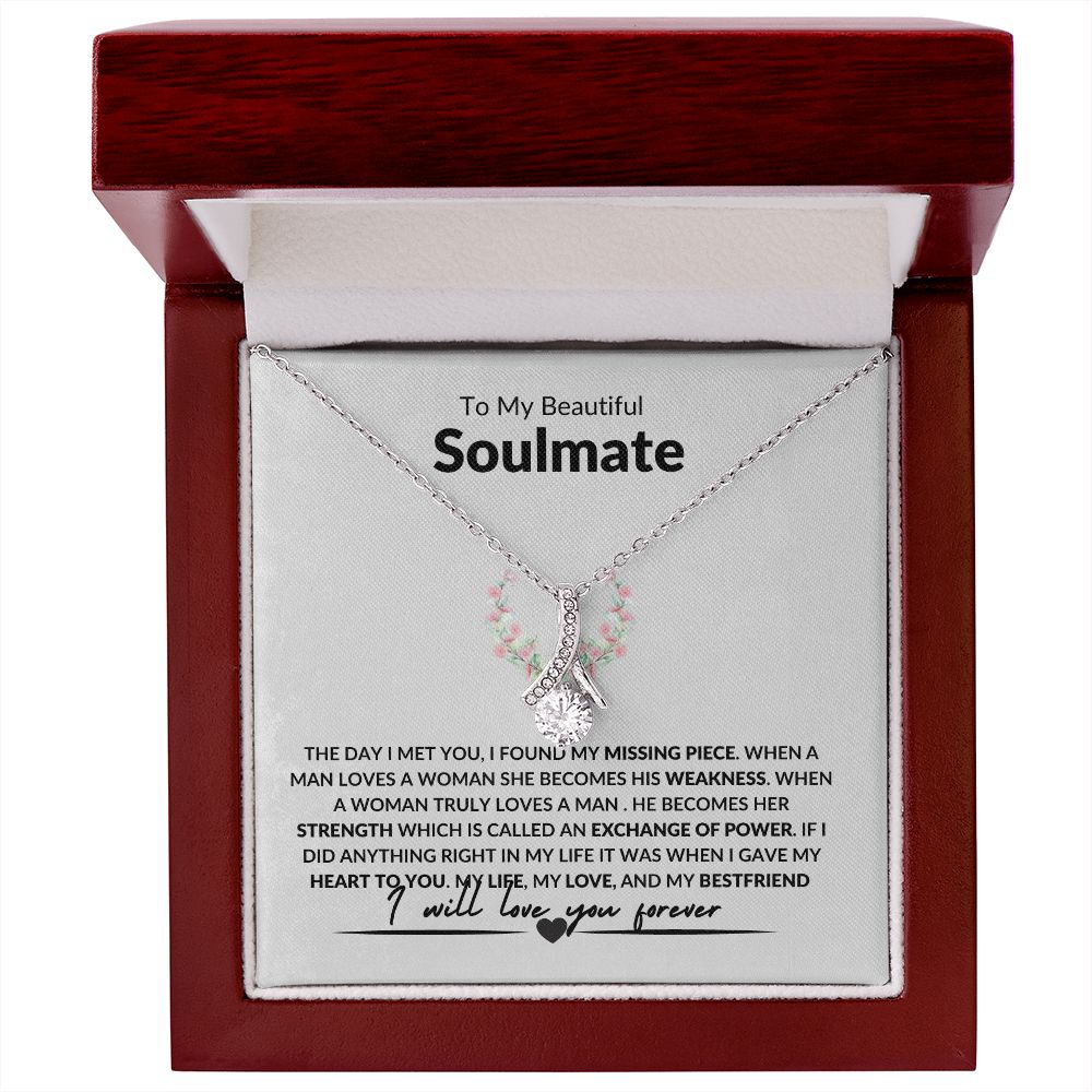 ALLURING BEAUTY NECKLACE TO MY SOULMATE