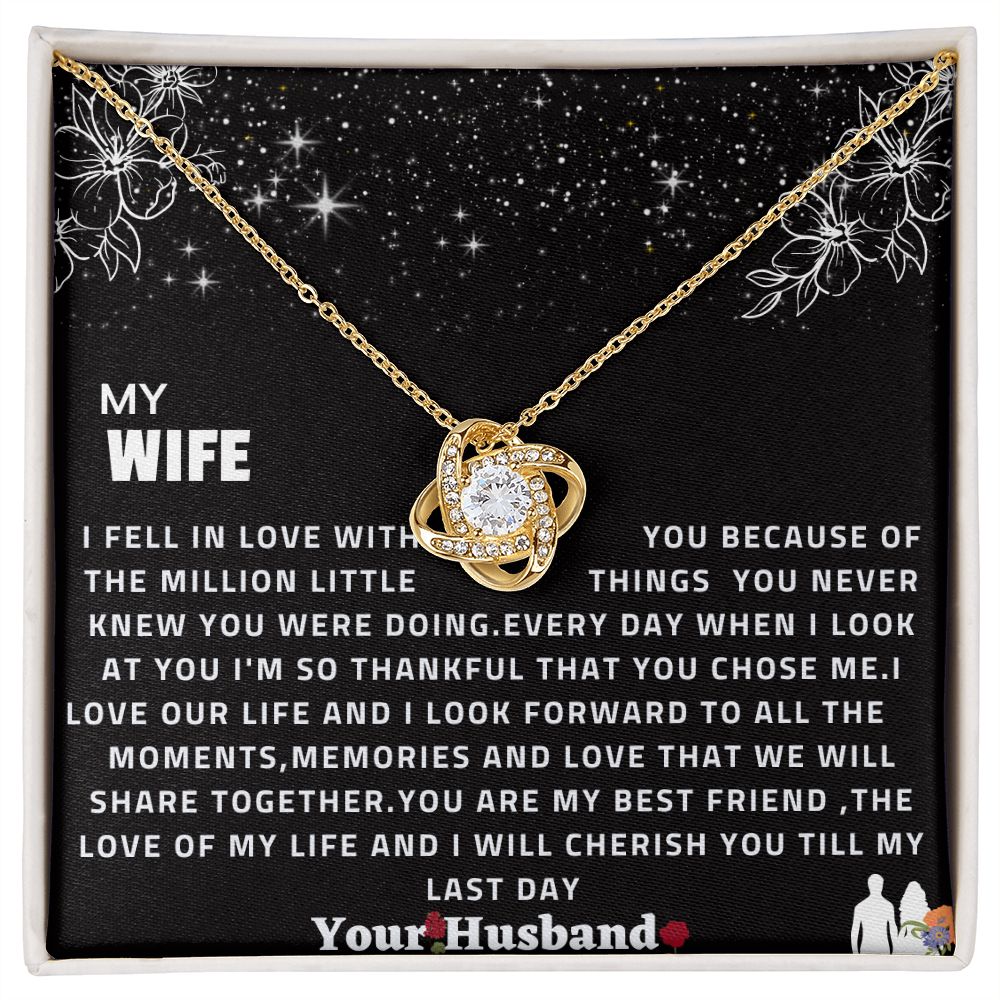LOVEKNOT TO MY WIFE