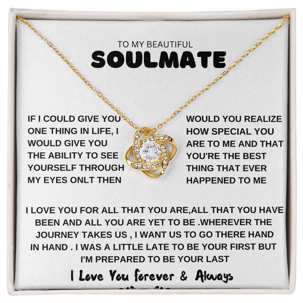 love knot to my soulmate