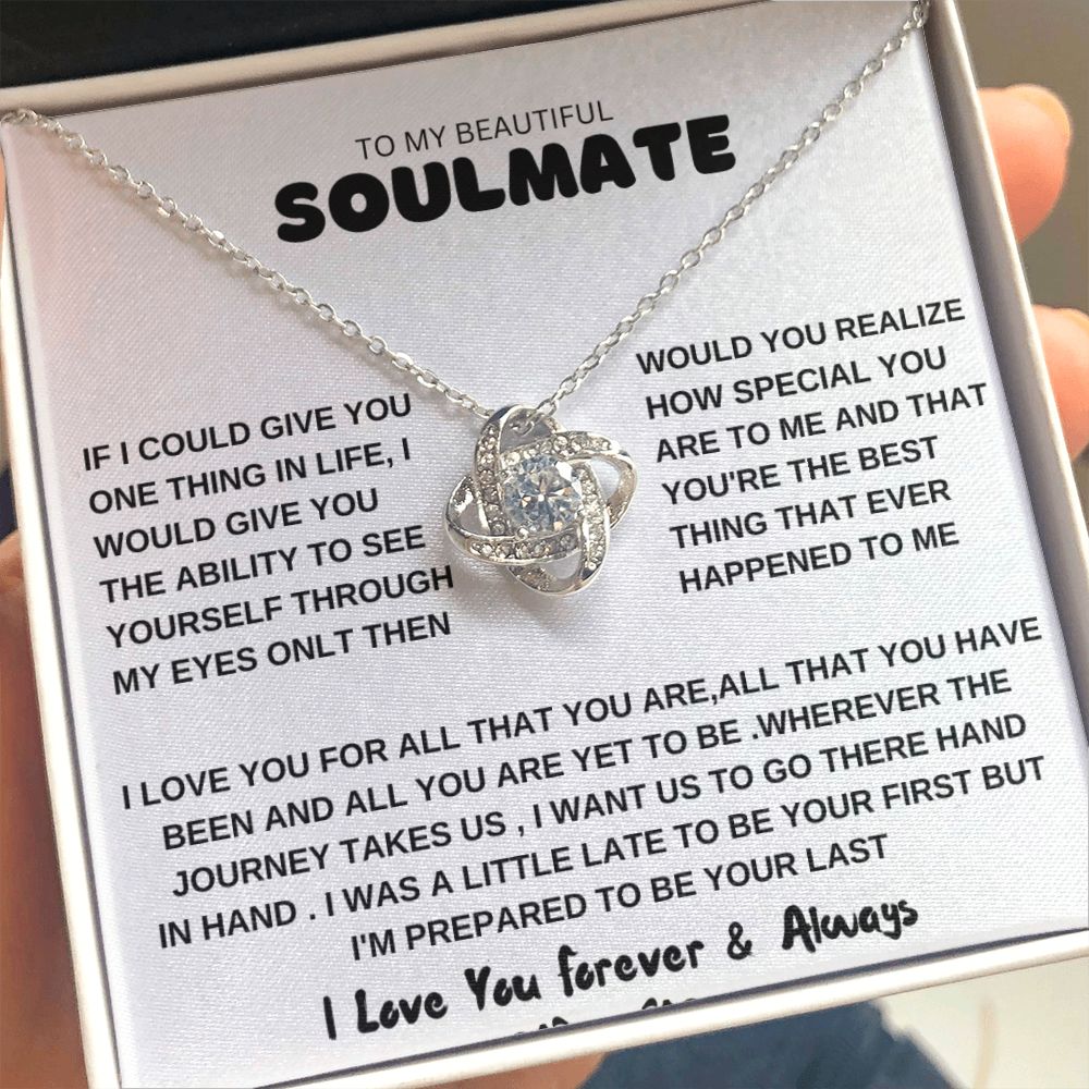 love knot to my soulmate