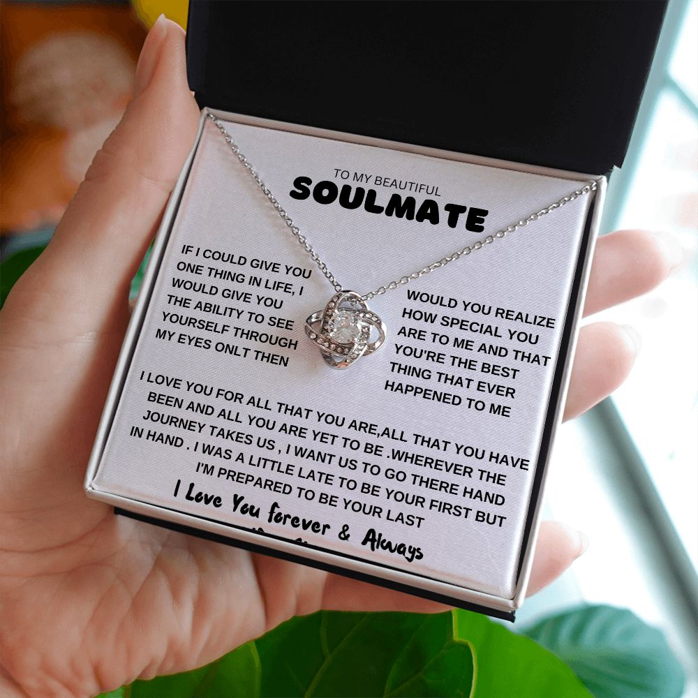 love knot to my soulmate