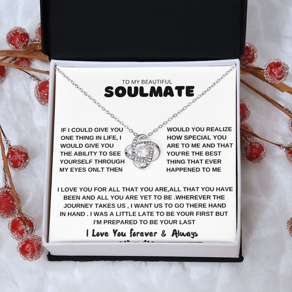 love knot to my soulmate