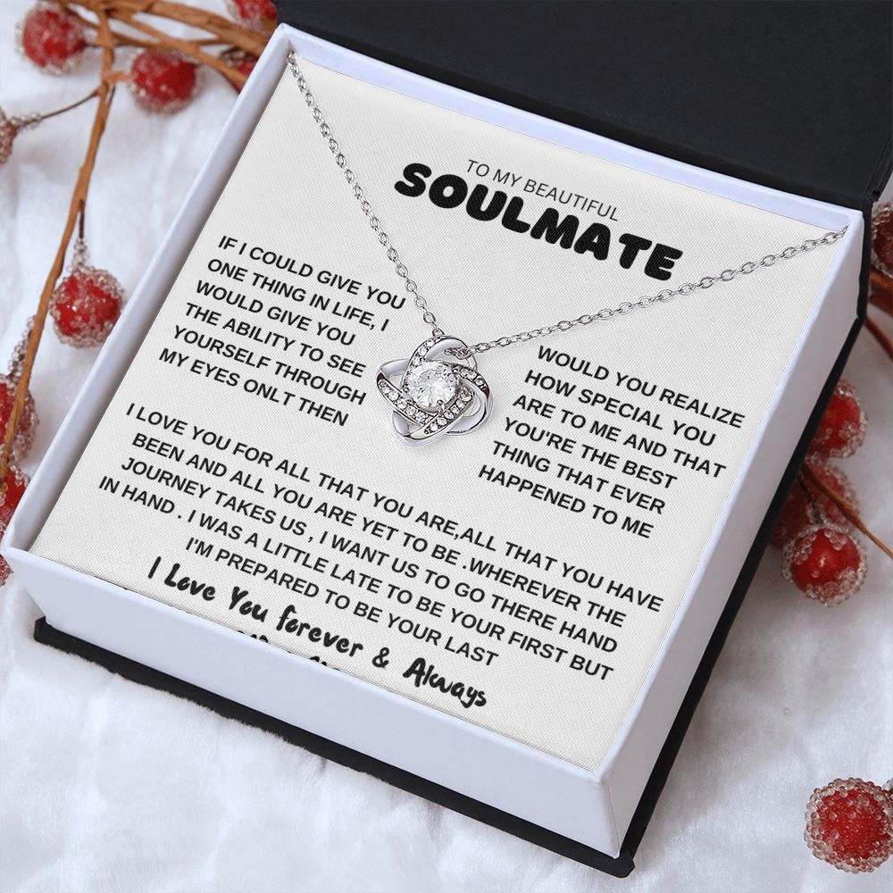 love knot to my soulmate