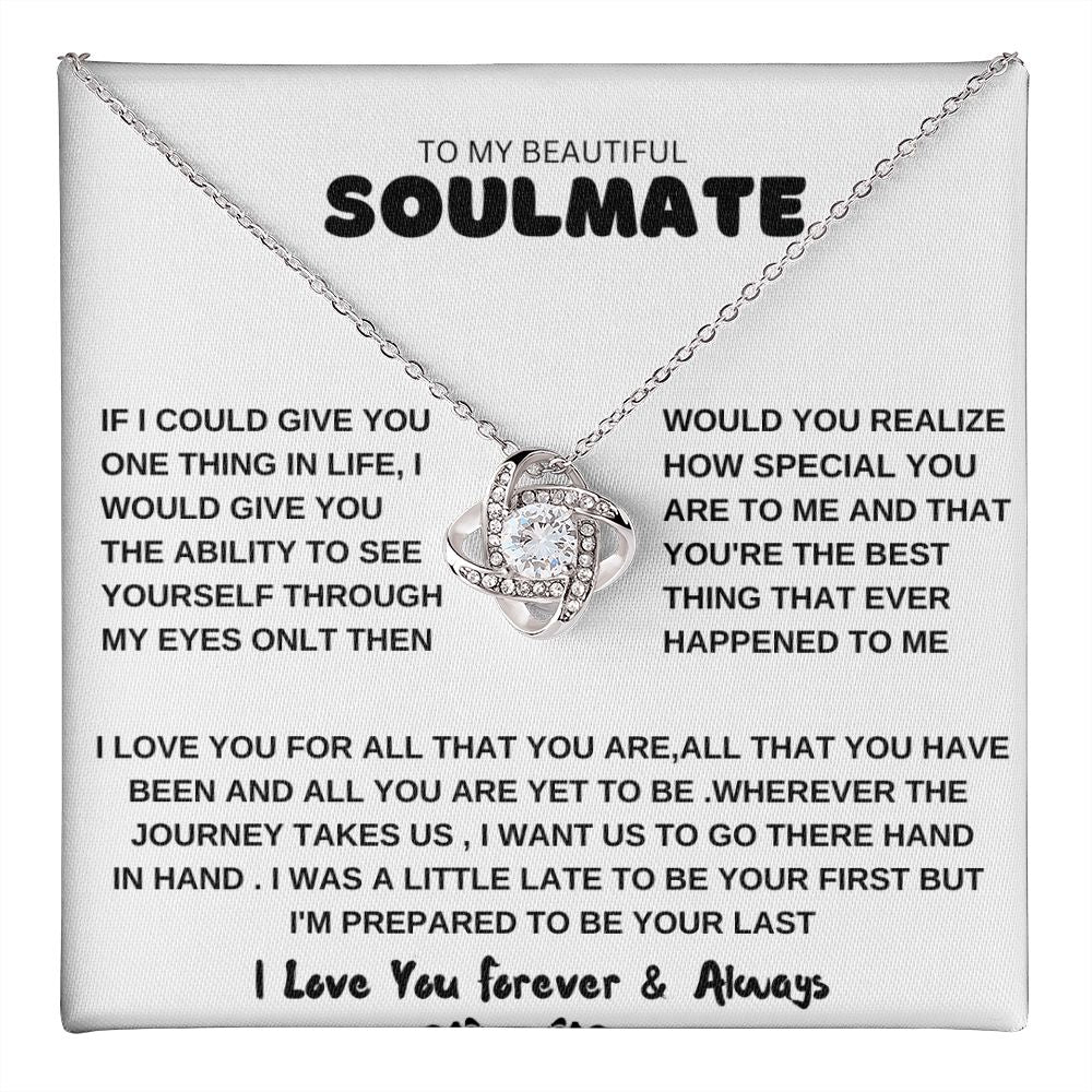 love knot to my soulmate