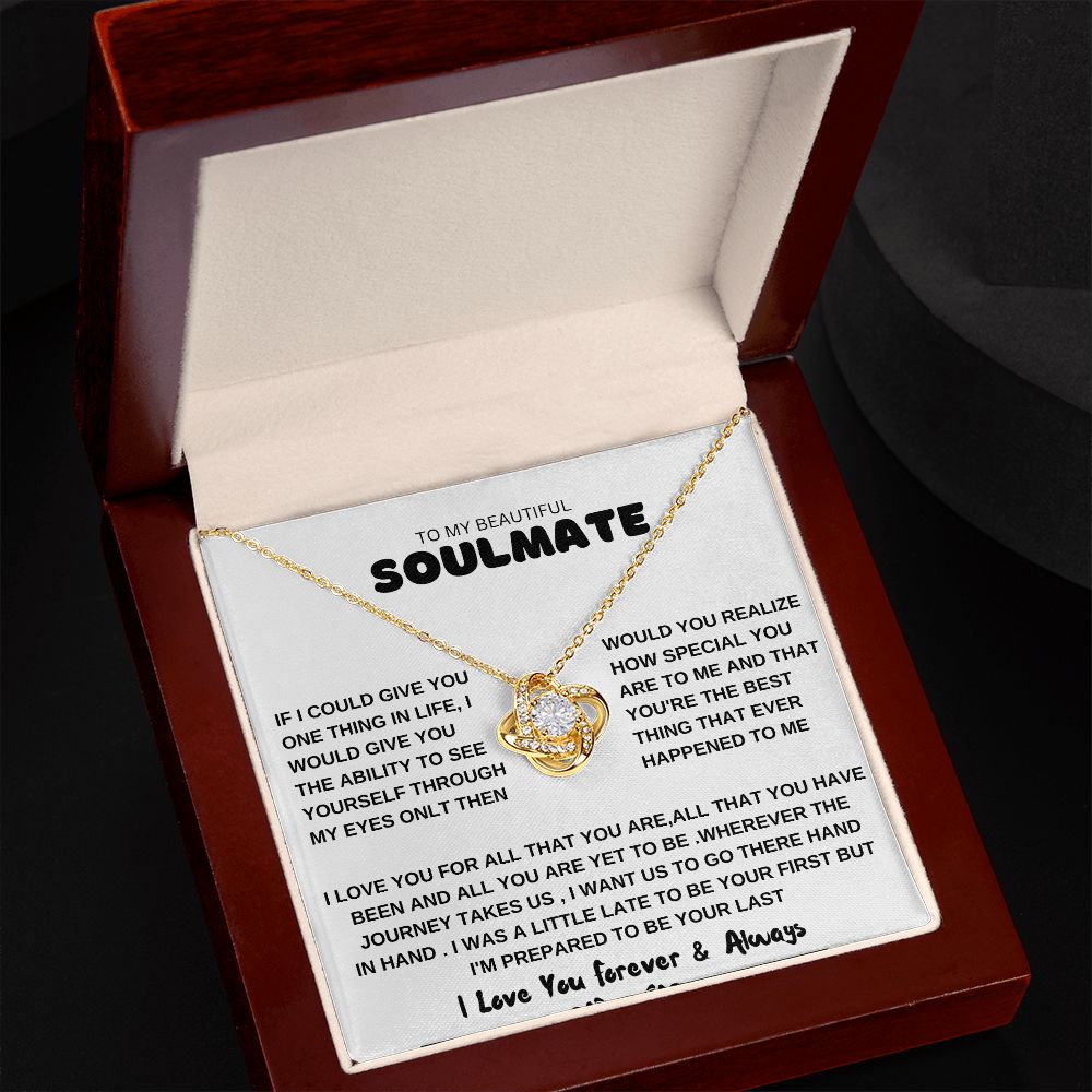 love knot to my soulmate