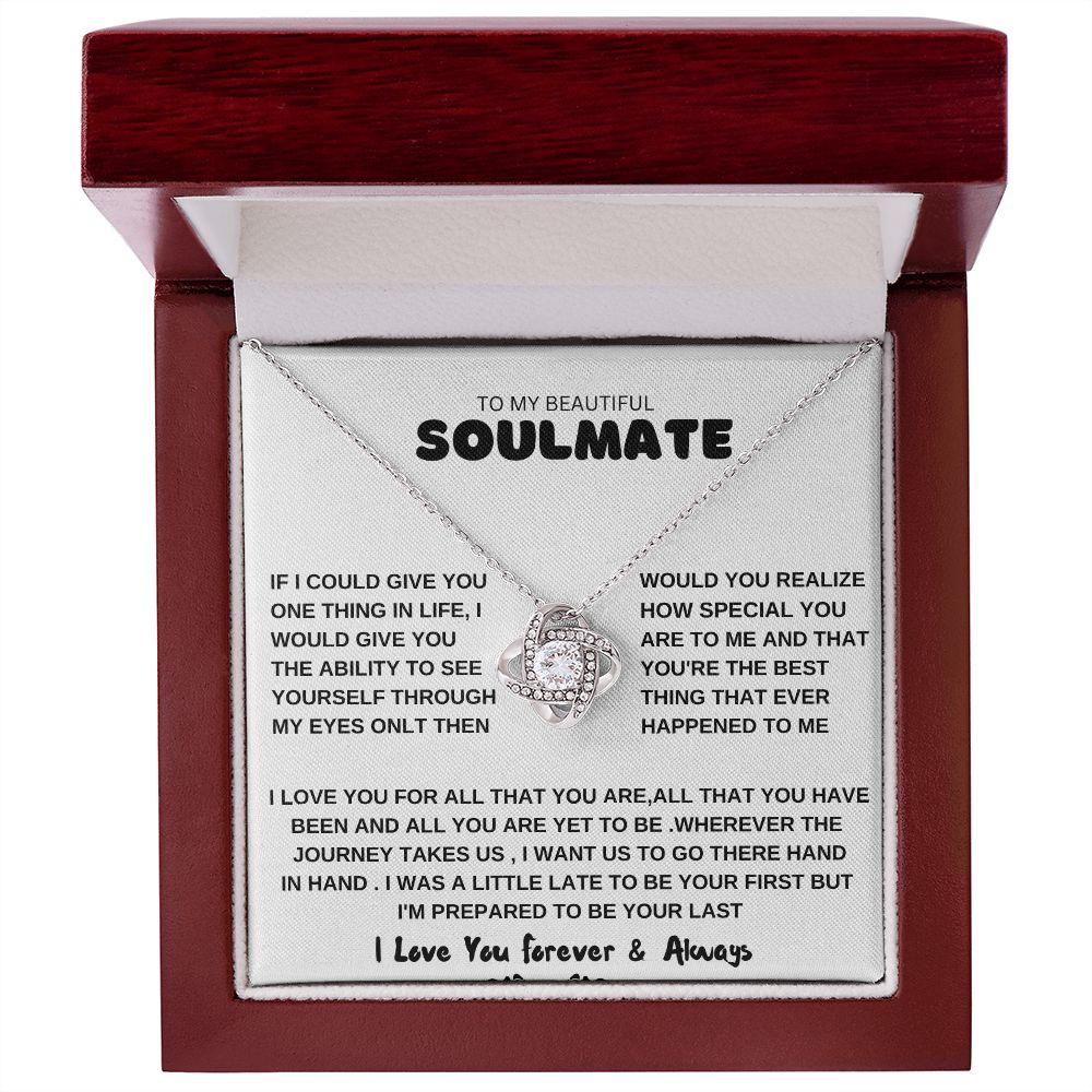 love knot to my soulmate