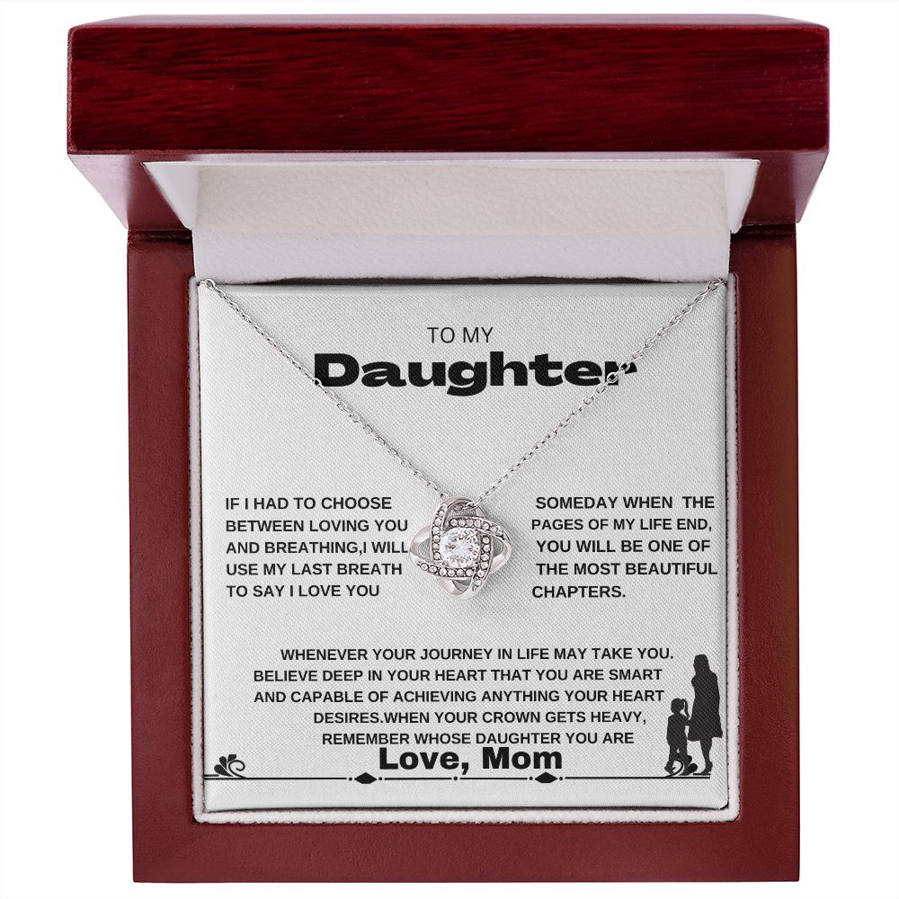 LOVE KNOT TO MY DAUGHTER